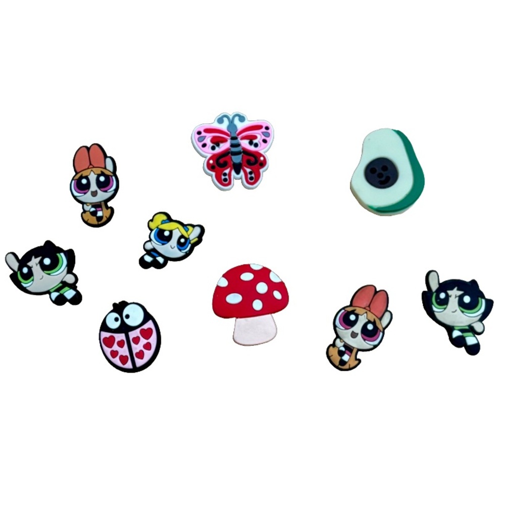 Power puff girl croc jibbitz